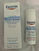 Eucerin Hyal-Urea Anti-Wrinkles Night Cream 5% Urea &amp; Hyaluron 50ml 1.7 oz - £31.46 GBP