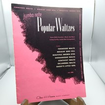 Vintage Sheet Music, Jumbo Note Popular Waltzes, 1950s Hansen Music Song Book - £25.60 GBP
