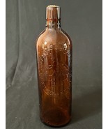 Antique The Duffy Malt Whiskey Co. 1886 Rochester, NY Amber Glass Bottle - £20.02 GBP