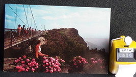 STD Vintage Mile High Swinging Bridge on Grandfather Mountain Linville NC Unpost - £2.57 GBP