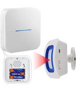 Bed Alarm for Elderly Dementia Patients,Portable Wireless Caregiver Pager - $581.30 MXN