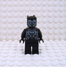 Lego Marvel Super Heroes Black Panther Metallic Blue 76099 Minifigure - £8.59 GBP