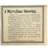Royal Baking Powder 1894 Advertisement Victorian New York Bake Flour ADB... - $19.99