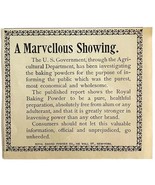 Royal Baking Powder 1894 Advertisement Victorian New York Bake Flour ADB... - $19.99