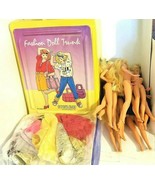 9 Vintage Mattel 1966 Barbie Dolls, Clothes and Fashion Doll Trunk No. 1... - £123.49 GBP