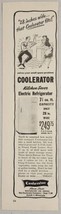 1948 Print Ad Coolerator Kitchen Saver Electric Refrigerators Duluth,Minnesota - £10.70 GBP