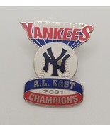 2001 East Division Champions New York Yankees American League Lapel Hat Pin - £15.62 GBP