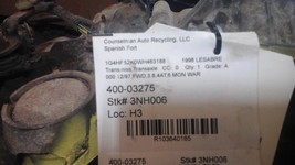 Automatic Transmission FWD Opt MN3 Fits 98 BONNEVILLE 103640185Transmiss... - $152.81
