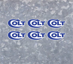 6x Set Colt Firearm Decals 1&quot; x 2&quot; Vinyl Decals Sticker U.S. Seller - $5.89