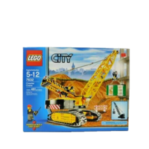 LEGO City Construction Crawler Crane 7632 RETIRED Hard to Find NEW in Se... - $242.55