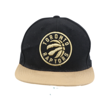 Mitchell &amp; Ness Toronto Raptors NBA Champions Spell Out Snapback Hat Gold Black - £19.53 GBP