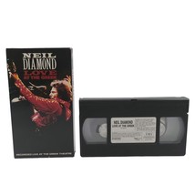 Neil Diamond LOVE AT THE GREEK VHS 1976 Concert Remastered 1992 Music Video - £3.86 GBP