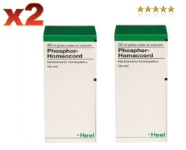 2 PACK Heel Phosphor Homaccord 30 ml no voice hoarseness, Oral drops - £26.67 GBP