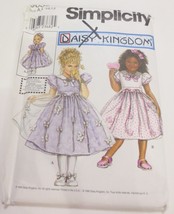 Vtg Simplicity Daisy Kingdom Pattern 9039 Childrens Dress Apron and 18&quot; ... - $12.00