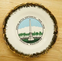 Pine Creek Rosalia Washington Souvenir Plate Steptoe Battle Centennial 1... - $19.79