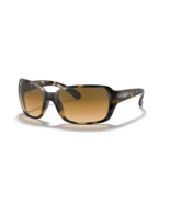 New Ray-Ban Women&#39;s RB4068 Square Sunglasses Light Havana/Clear Gradient... - $189.55 CAD
