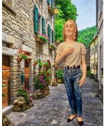 Blessed Chiara Badano 10&quot; hand painted Statue, New from Colombia #L029 - $1,095.83 MXN