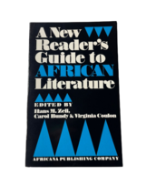 A New Reader&#39;s Guide to African Literature by Hans M. (Ed.) Zell - £11.76 GBP