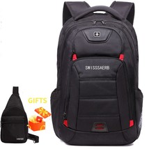   Quality Men&#39;s Backpack Large Capacity Backpack Student Backpack Waterproof Out - £65.30 GBP