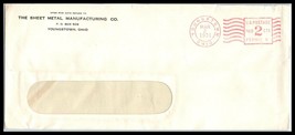 1931 US Cover - Sheet Metal Mfg Co, Youngstown, Ohio, Paid Permit D1 - £1.57 GBP