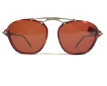 Vintage Best Company Sunglasses Gray Red Square Frames with Red Lenses - £59.98 GBP