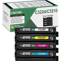 C3426 C3210 C3224 Toner Cartridge (with New Chip) Replacement for Lexmar... - $311.85