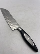 Cuisinart Santoku Knife 7&quot; Flat Blade Cutlery Chef Prep Kitchen Composite Handle - £12.42 GBP