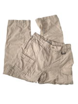 COLUMBIA PFG Mens Pants Tan Convertible Fishing Cargo Mid Rise Size M - £14.57 GBP