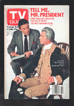 TV Guide 4/7/1984-Mike Wallace-George Washington photo cover -Western NY Stat... - £19.11 GBP