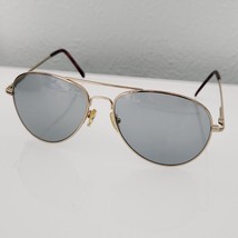 Guide Gear Classic Aviator Vintage Sunglasses Metal Gold Frame Gray Lens w/ Case - £22.07 GBP