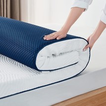 Linsy Living 3 Inches Twin Memory Foam Mattress Topper, Cooling, Tex Certified - £70.17 GBP