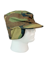 U.S. Army Woodland Camo Weather Cap / Hat - Size: 7-3/8 (NSN: 8415-01-39... - $274.00 MXN