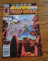 000 VTG G.I. Joe and the Transformers Comic Book #2 Feb 1987 Marvel Nice Cond - £10.38 GBP