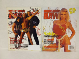 Wwf Raw Magazine: Feb &amp; Nov. 1998 - Sable - Poster Included - Free Shipping - £43.86 GBP