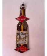 VTG Mexican SUPERIOR DOS EQUIS Beer MOCTEZUMA Brewery Tin Metal Sign fro... - €284,18 EUR