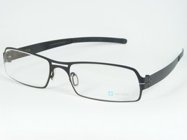 Meyer New York S Charcoal Eyeglasses Glasses Pure Titanium 52-15-142mm Germany - £67.11 GBP