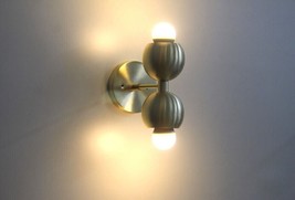 Wall Lamp Modern Sconce Light Décor Bedroom Home Led Brass - £77.61 GBP