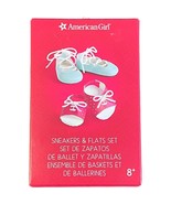 American Girl Sneakers &amp; Flats Set 2 Pair of Shoes new in Box 18&quot; Dolls - £10.57 GBP