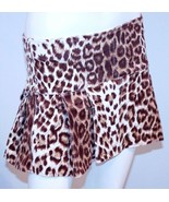 PAPAYA Leopard BALLERINA Mini PRINT Skirt VELOUR ( M ) - £54.10 GBP