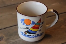 Vintage St.Thomas Sailing Coffee Mug - $17.82