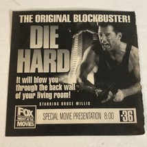 Die Hard Tv Guide Print Ad Bruce Willis Alan Rickman TPA15 - £4.65 GBP