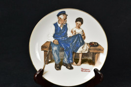 Vintage Norman Rockwell The Lighthouse Keepers Daughter 6.5&quot; Plate Japan - £19.34 GBP