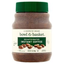 BOWL AND BASKET DECAFFEINATED INSTANT COFFEE 7OZ - $9.29