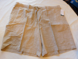 Cubavera Men&#39;s Shorts Casual Walking Short Size XXL Elmwood Khaki 9&quot; Inseam NWT - £47.47 GBP