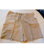 Cubavera Men&#39;s Shorts Casual Walking Short Size XXL Elmwood Khaki 9&quot; Ins... - £46.71 GBP