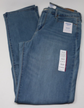 Levi&#39;s Denizen High Rise Straight Medium Wash Jeans Keepin&#39; It Real 8L 29/32 Nwt - £14.78 GBP