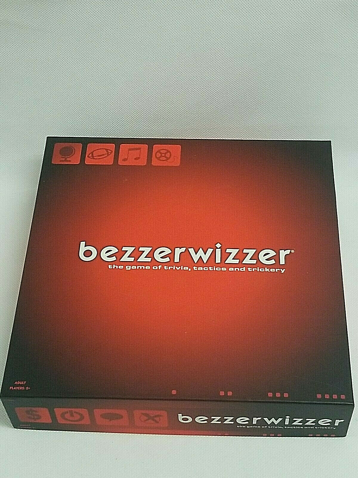 Primary image for Bezzerwizzer Trivia Board Game Tactics and Trickery Mattel 2008 Complete