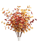 6 Pcs Artificial Eucalyptus Stems Fall Decorations with Fall Eucalyptus ... - $504.09 MXN