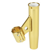 Lee&#39;s Clamp-On Rod Holder - Gold Aluminum - Vertical Mount - Fits 1.900&quot; O.D. Pi - £147.75 GBP