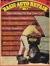 VINTAGE 1971 Motor Trend Basic Auto Repair Manual #3 Book - £11.81 GBP